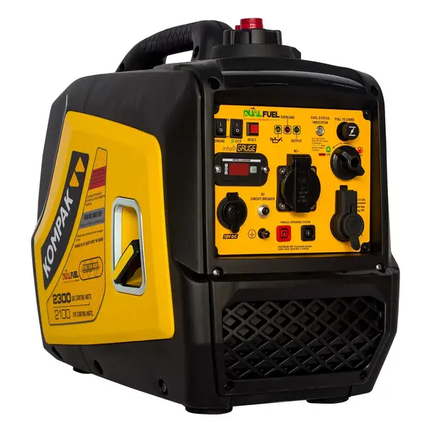 Інверторний комбінований генератор (газ-бензин) KOMPAK KGG20Ei-DF