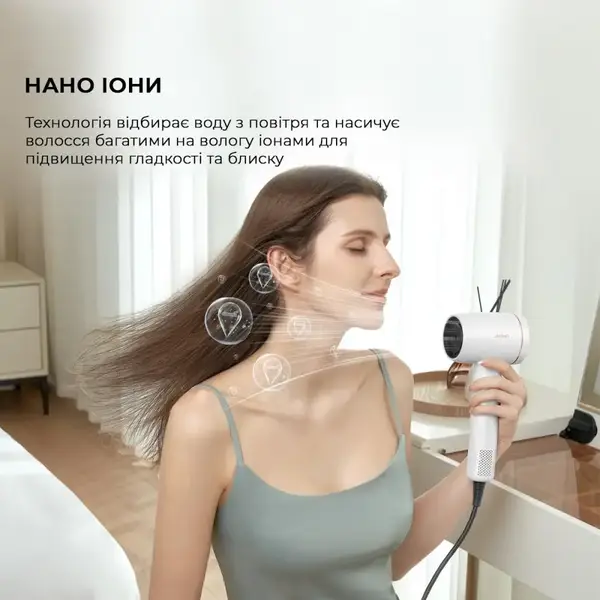 Фен JIMMY F7 White