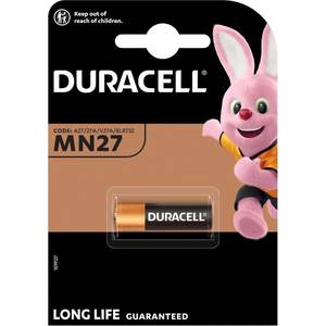 Батарейка Duracell 27A bat(12B) Alkaline 1шт 5007388