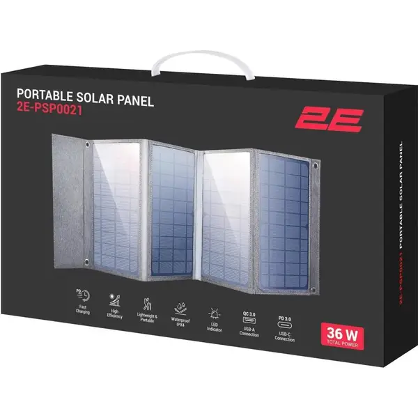 Зарядний пристрій на сонячній батареї 2E 2E-PSP0021