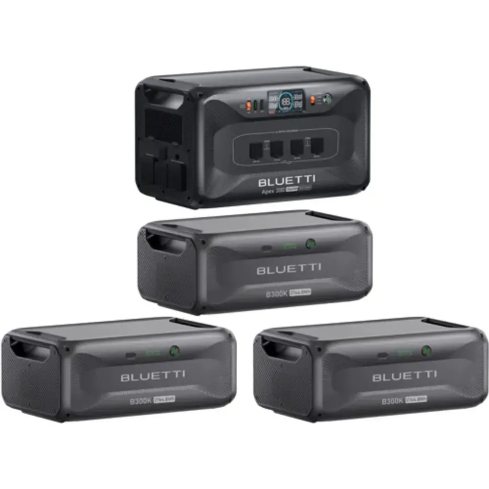 Зарядная станция Bluetti Apex 300+3 Home Battery Backup B300K Зарядная станция Bluetti Apex 300+3 Home Battery Backup B300K