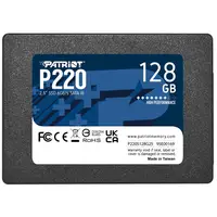 Накопитель SSD  128GB Patriot P220 2.5" SATAIII TLC (P220S128G25)