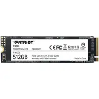 Накопитель SSD  512GB Patriot P300 M.2 2280 PCIe 3.0 x4 NVMe TLC (P300P512GM28)