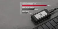 Накопитель внешний SSD Portable 500GB Kingston XS2000 BoC Silver (SXS2000/500GA)