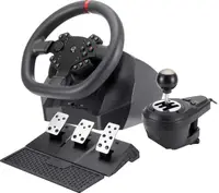 Ігрове кермо GamePro RW575PM з педалями та коробкою передач XBOX ONE/PS4/PS3/PC/SWITCH