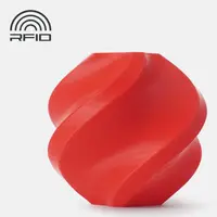 Філамент BambuLab PLA Basic, Red (10200), червоний, 1,75 мм, 1 кг, з котушкою (PLARD)