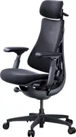 Крісло офісне ергономічне LiberNovo Omni Midnight Black 48 см