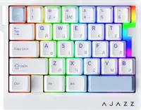 Дротова магнітна клавіатура Ajazz AK029 Ice lsland Magnetic Switch (AK029-I-WB)